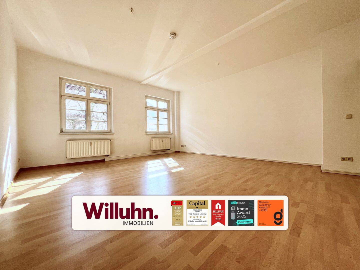 Sofort bezugsfrei | Balkon | 2 Zimmer | Leipzig-Gohlis, 4155 Leipzig (Gohlis-Mitte Gohlis-Süd)