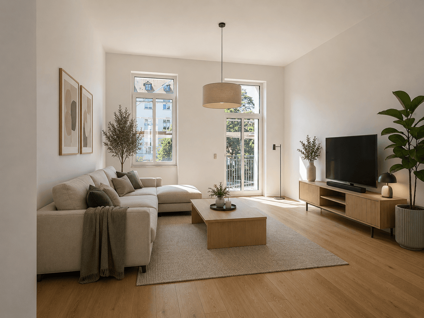***TOLLE 4 RAUMWOHNUNG~2 BALKONE~EINBAUKÜCHE~GÄSTE WC~ERSTBEZUG***, 6112 Halle (Saale)
