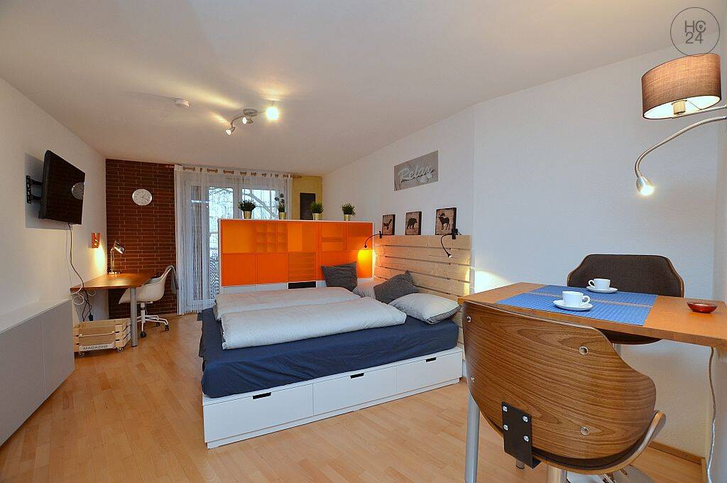Modern möbliertes Apartment mit Balkon in Stuttgart Plieningen, Nähe Uni Hohenheim, 70599 Stuttgart