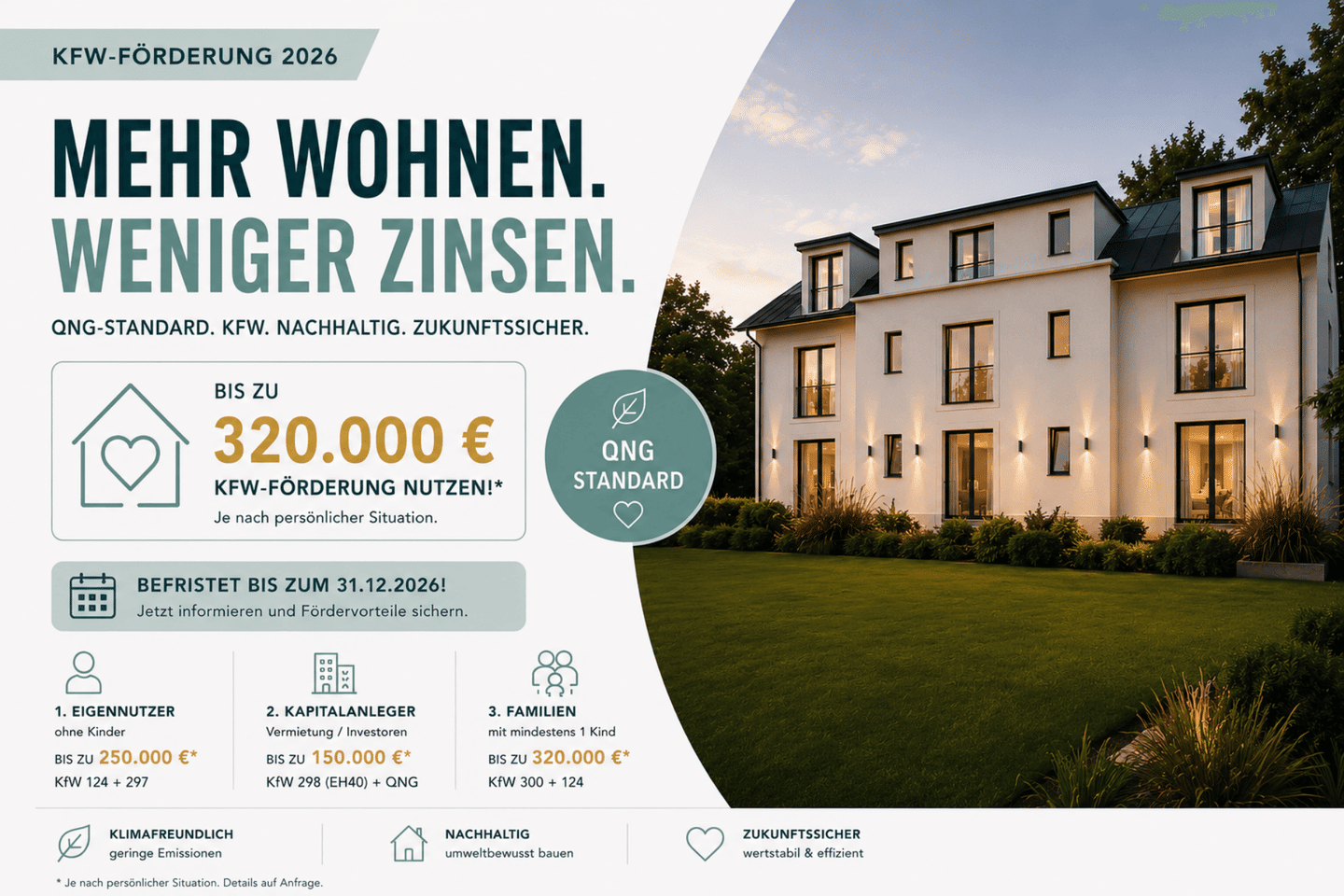 Jetzt von befristeter KfW-Förderung profitieren! Barrierefreie 3 Zimmerwohnung mit Fernblick.