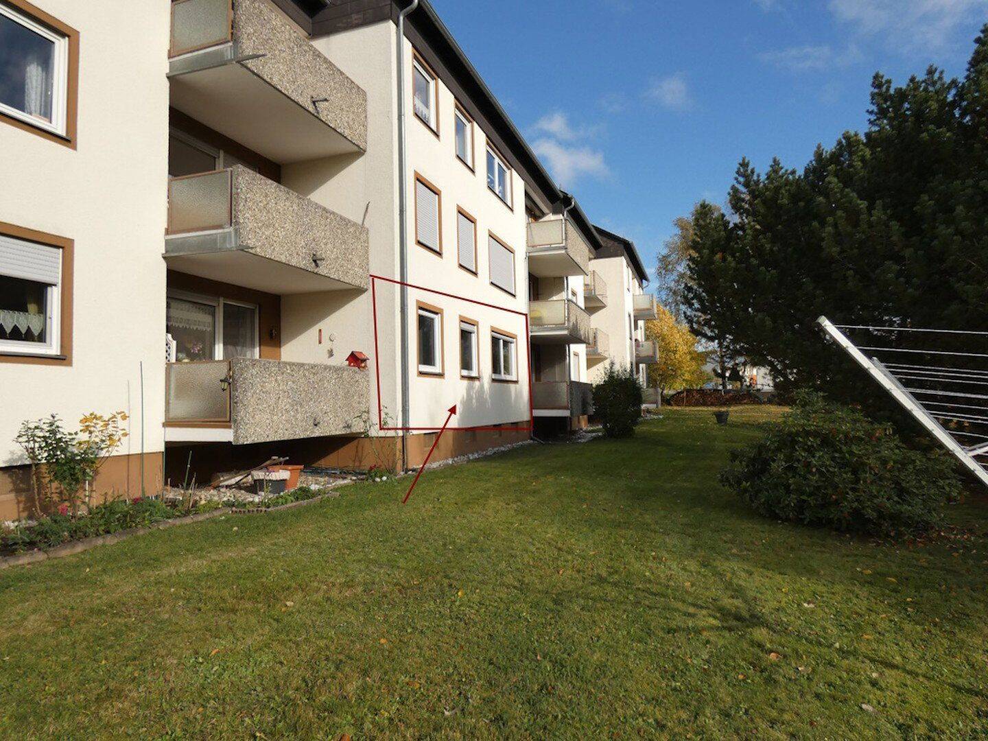 Attraktive und ruhige Wohnung in 95138 Bad Steben., 95138 Bad Steben
