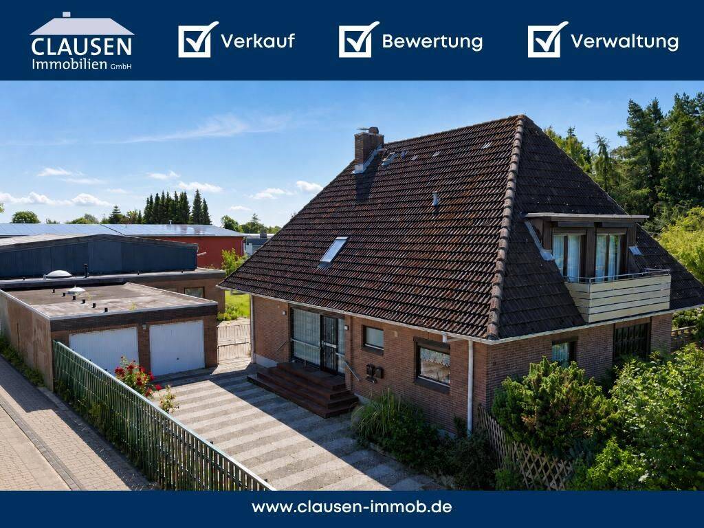 Großes Einfamilienhaus nebst Halle !, 24536 Neumünster (Brachenfeld Einfeld Tungendorf)