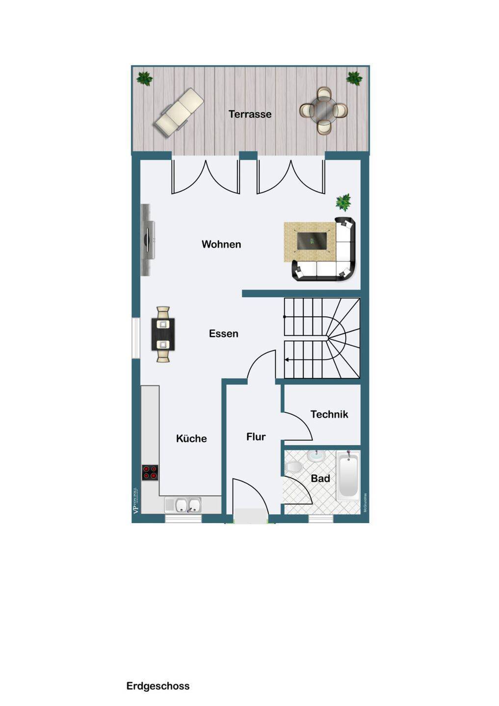 Moderne Neubau-Doppelhaushälfte in Ehingen-Berg, 89584 Ehingen (Donau)