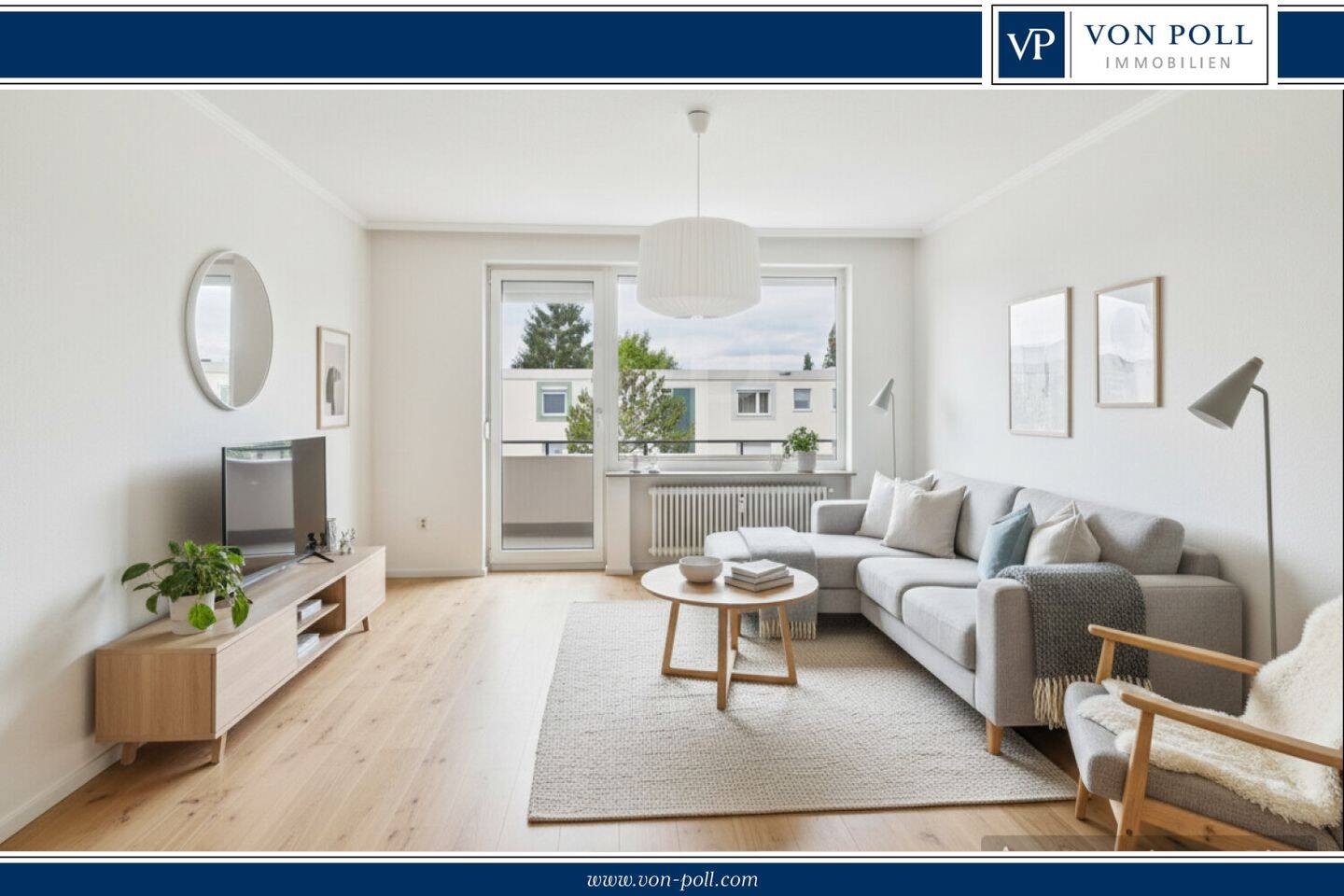 Platz für neue Wohnideen: 3-Zimmer-Wohnung mit Balkon in Niederwerrn, 97464 Niederwerrn