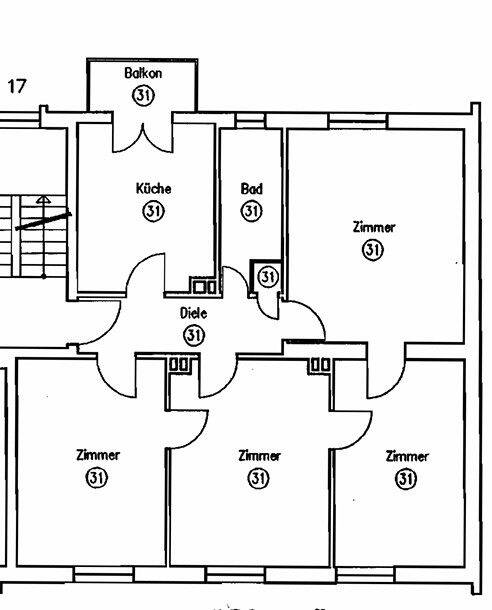 Freiwerdende 4-Zimmer-Wohnung in zentraler Lage und ohne Provision, 64283 Darmstadt (Darmstadt)
