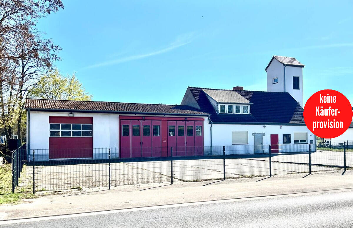 HORN IMMOBILIEN ++ Wohn- und Geschäftshaus in Löcknitz, direkt an der B104, 17321 Löcknitz
