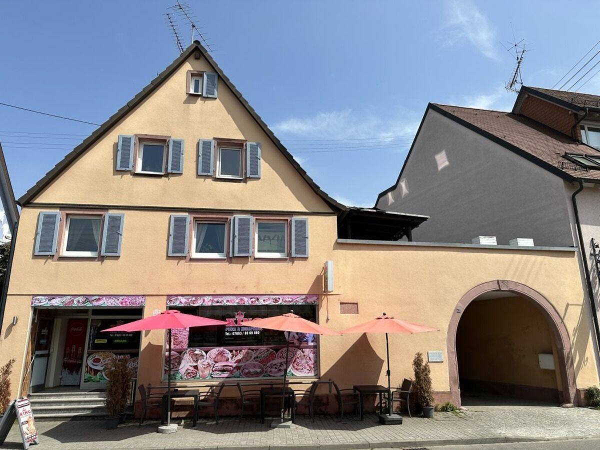 Kebap- und Imbissbetreiber aufgepasst ! Wohn- und Geschäftshaus mit gutlaufendem Kebaprestaurant, 79356 Eichstetten am Kaiserstuhl