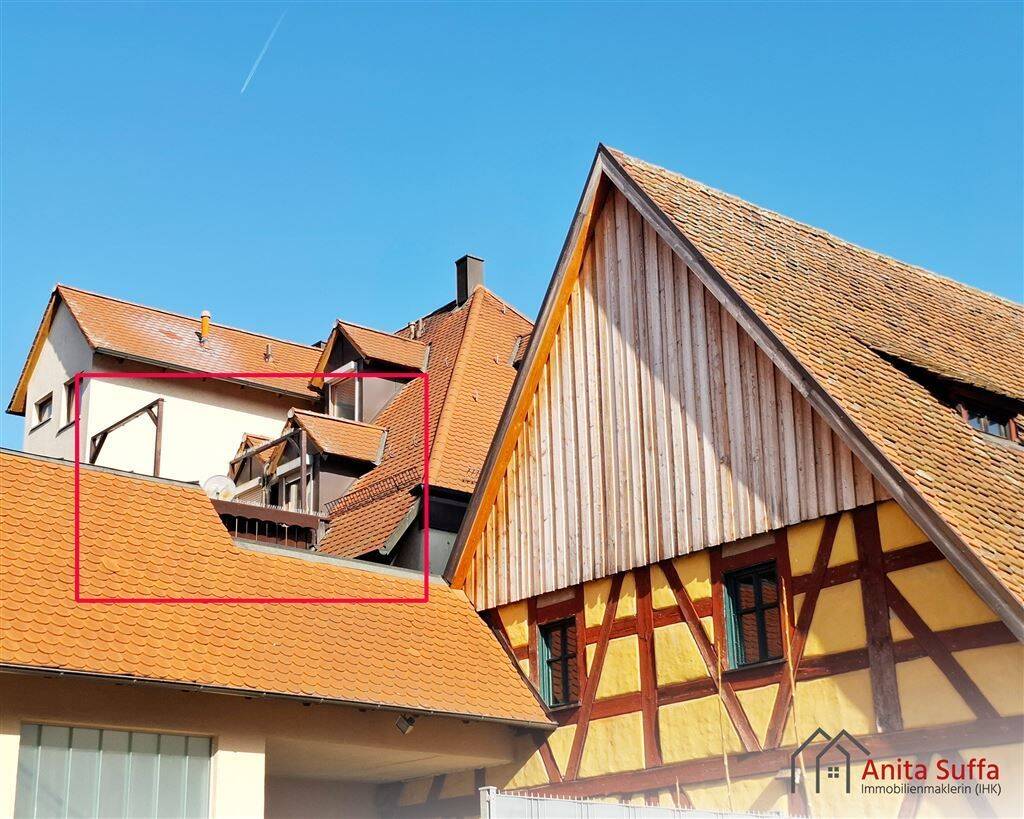 Charmante 3-Zimmer-Wohnung mit traumaftem Blick über die Dächer von Fürth, 90762 Fürth (Innenstadt)