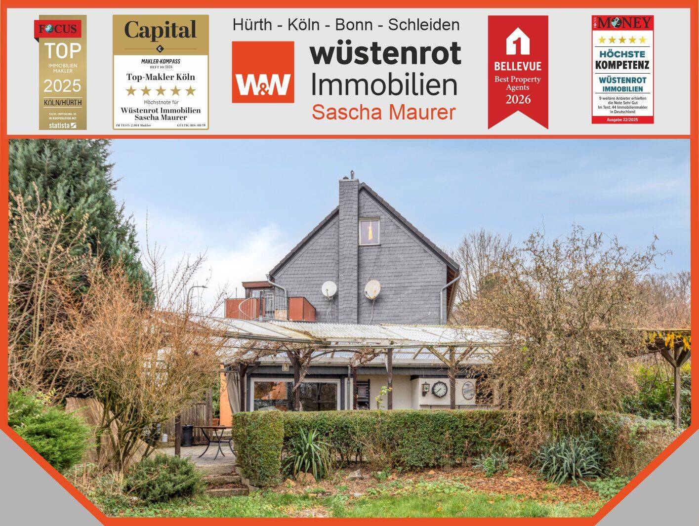Großzügiges Ein- oder Zweifamilienhaus mit großem Garten sucht neuen Eigentümer!, 42799 Leichlingen (Rhld.)