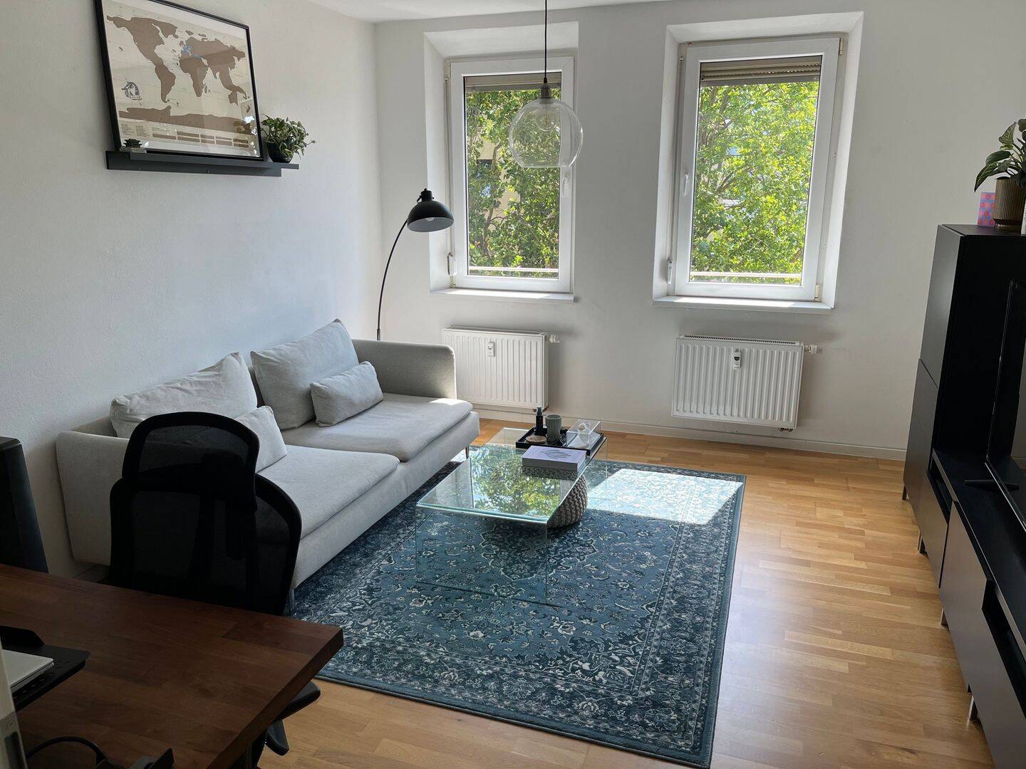 helle 2 Zimmer Wohnung – EBK – 3.OG – Balkon – Nordstadt, 90408 Nürnberg (Großreuth h. d. Veste Gärten h. d. Veste Maxfeld Nordbahnhof Sankt Johannis)