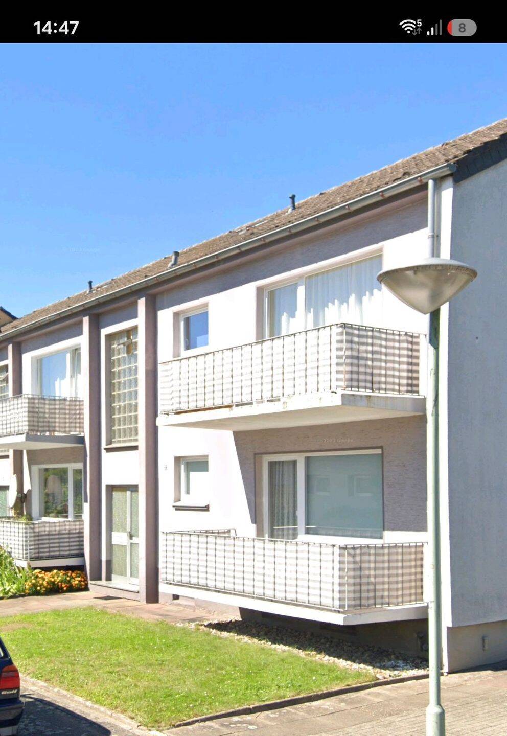 Helle 3 Zimmer  Wohnung mit Südbalkon  im 1.OG eines 4 Fam – Hauses mit älteren ruhigen Mietern., 47506 Neukirchen-Vluyn