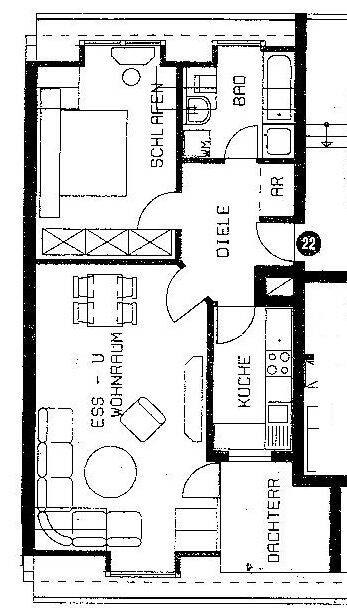 2 1/2 Zimmer Wohnung im DG mit Dachterrasse + Studio, 90518 Altdorf b. Nürnberg