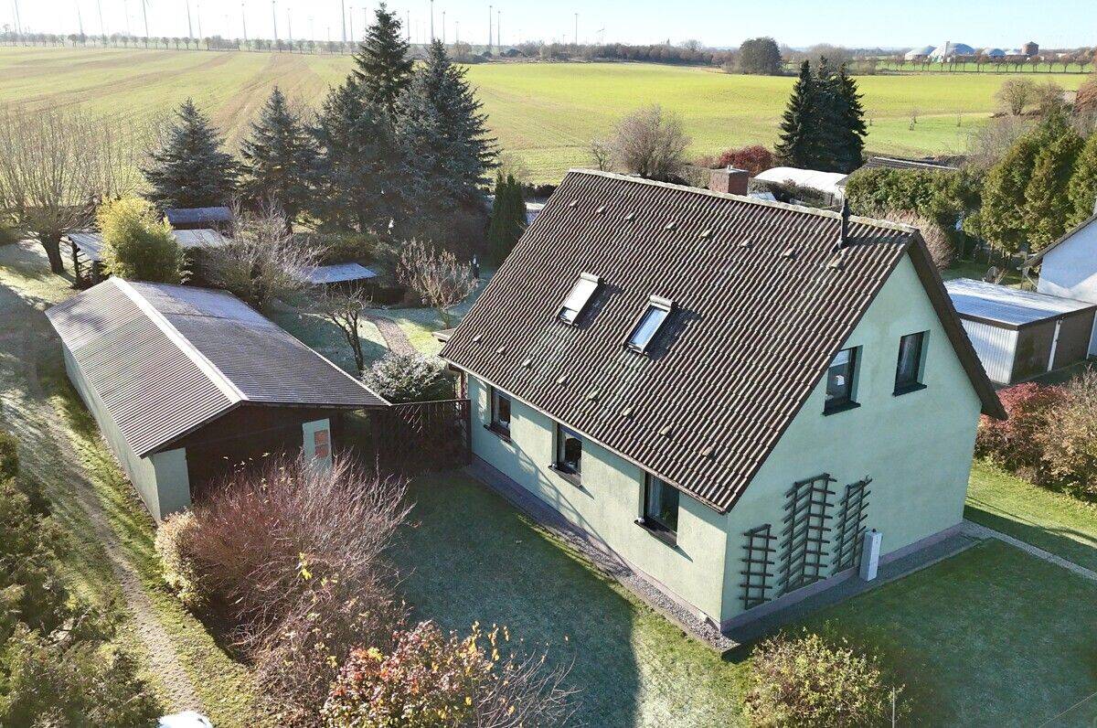 HORN IMMOBILIEN ++ charmantes Einfamilienhaus mit schönem Grundstück in Göritz bei Prenzlau, 17291 Göritz