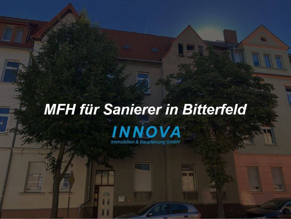 Neuer Preis! – Mehrfamilienhaus für Sanierer in optimaler Lage in Bitterfeld, 6749 Bitterfeld-Wolfen