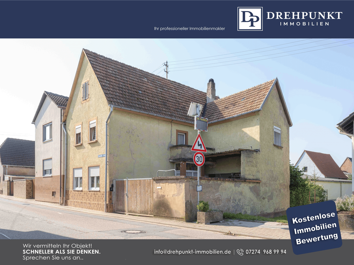 Großzügiges Einfamilienhaus mit Garten und Doppelgarage in Hochstadt, 76879 Hochstadt (Pfalz)