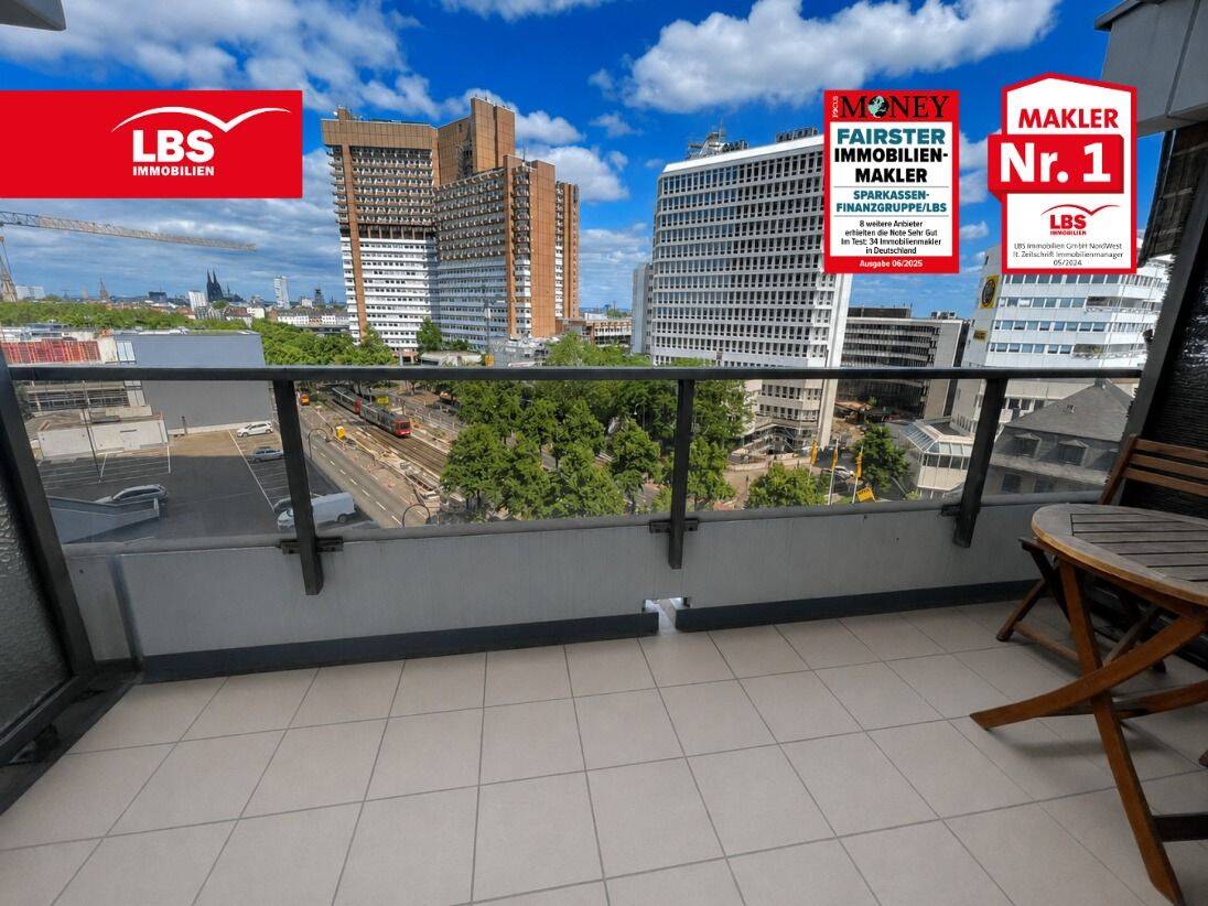 Frisch modernisiertes 25qm Apartment im Uni-Center Köln inkl. Stellplatz, 50939 Köln (Lindenthal Klettenberg Sülz)