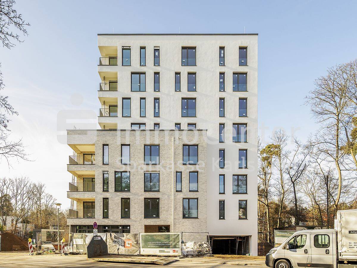Wohnen ganz oben! Bezugsfreie 2-Zimmer-Neubauwohnung mit Ausblick, 76139 Karlsruhe (Hagsfeld Rintheim Waldstadt)