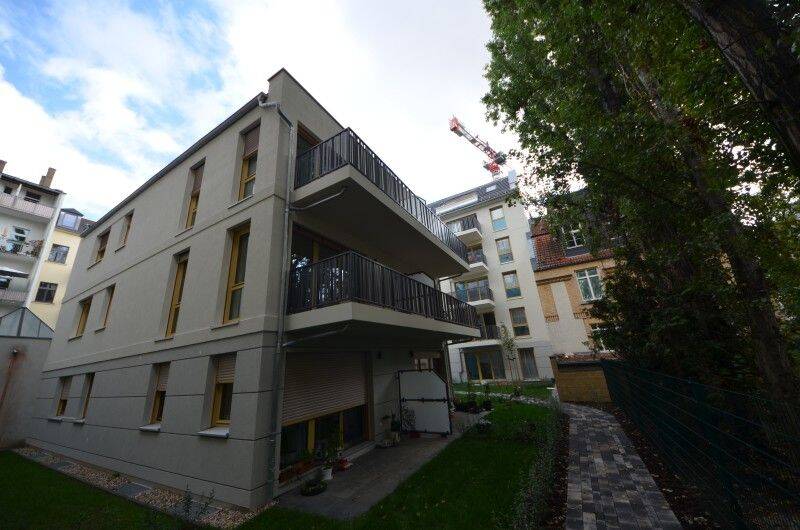 HOFGEBÄUDE – Neubau im Zentrum-Süd! 2-Zimmerwohnung im EG mit Terrasse und Garten, 4107 Leipzig (Zentrum Zentrum-Süd)