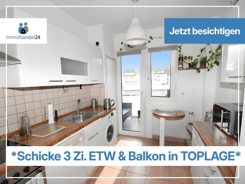 ***schicke 3 Zimmerwohnung & Balkon in sehr zentraler Innenstadtlage***Courtagefrei