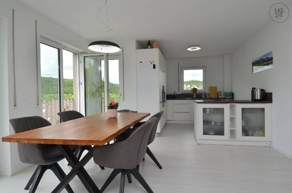 Möblierte, moderne 3 Zimmerwohnung in Blaustein, 89134 Blaustein