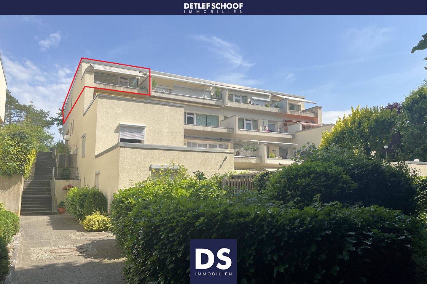 Schon im 1. OG ganz oben – aussichtsreiche 3-Zimmer-ETW mit Dachterrasse und Garage in Elmschenhagen, 24146 Kiel (Elmschenhagen-Süd)