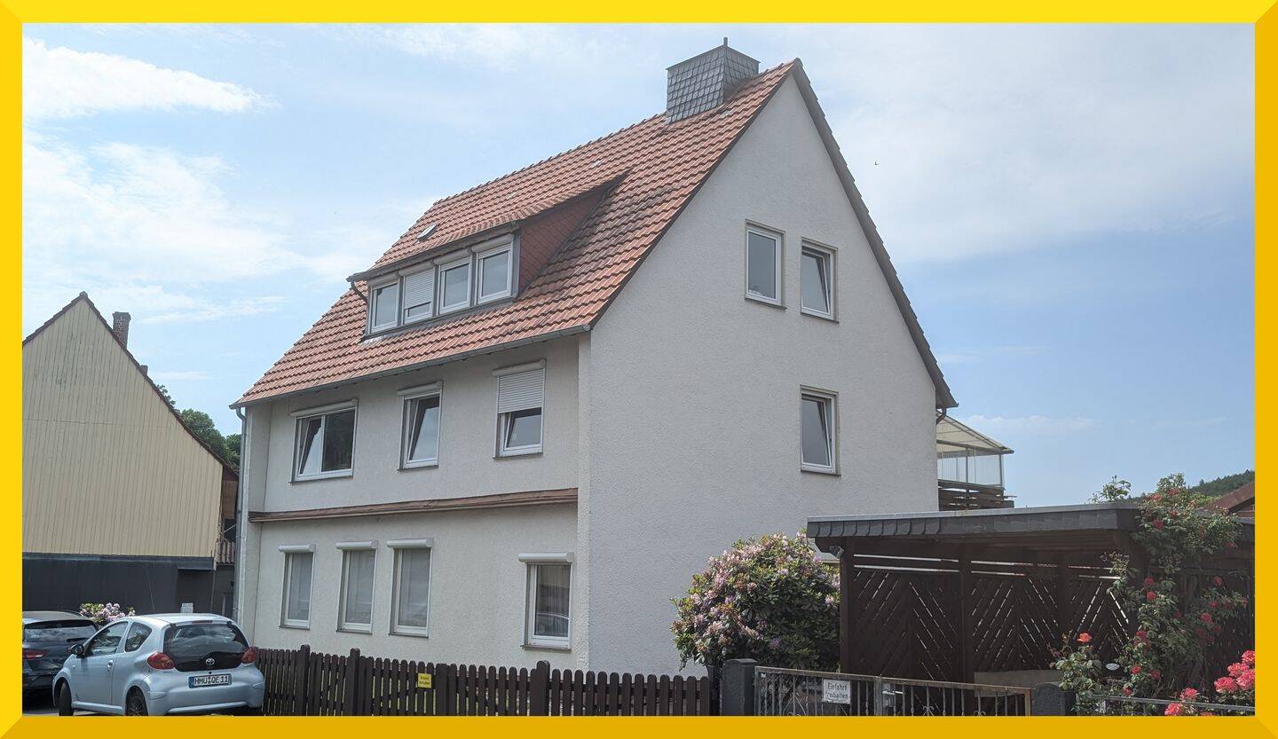 [Voll vermietet] 3-FH mit großem Balkon, Freisitzen und pflegeleichtem Garten, 34346 Hann. Münden
