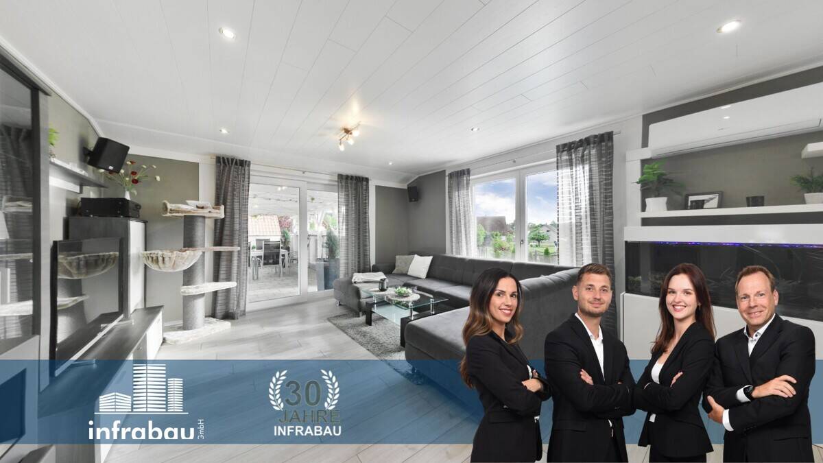 Exklusive 3-ZKB mit großer Dachterrasse, Pool und moderner Ausstattung, 86850 Fischach