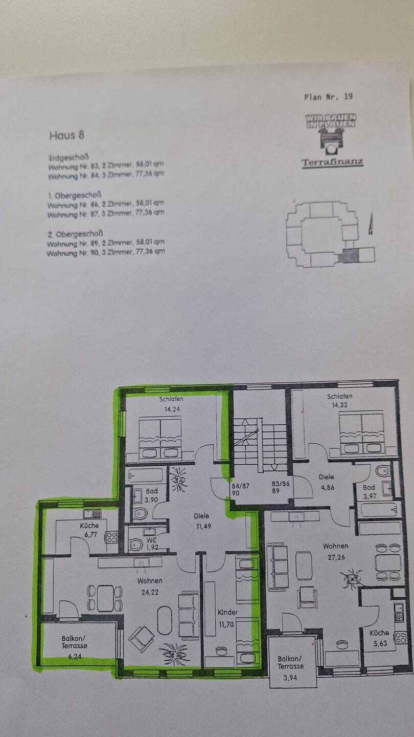 Helle freundliche Dreiraumwohnung in Plauen Reusa, 8529 Plauen