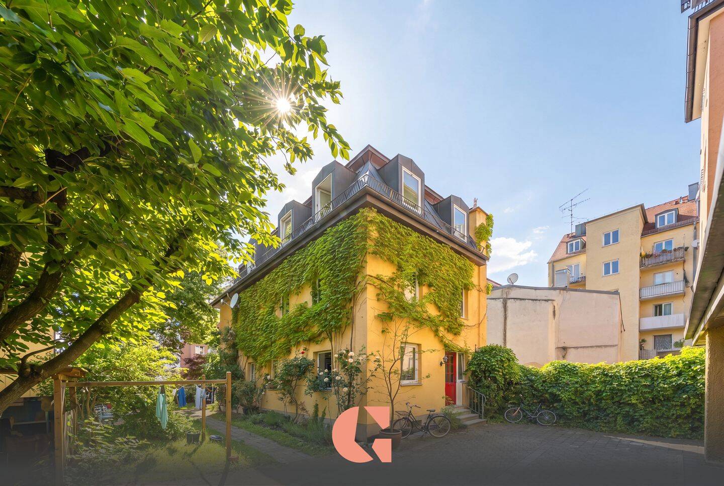 Lebhaftes Westend: Charmante 2-Zimmer-Wohnung in ruhiger Innenhoflage, 80339 München (Ludwigsvorstadt-Isarvorstadt Schwanthalerhöhe)