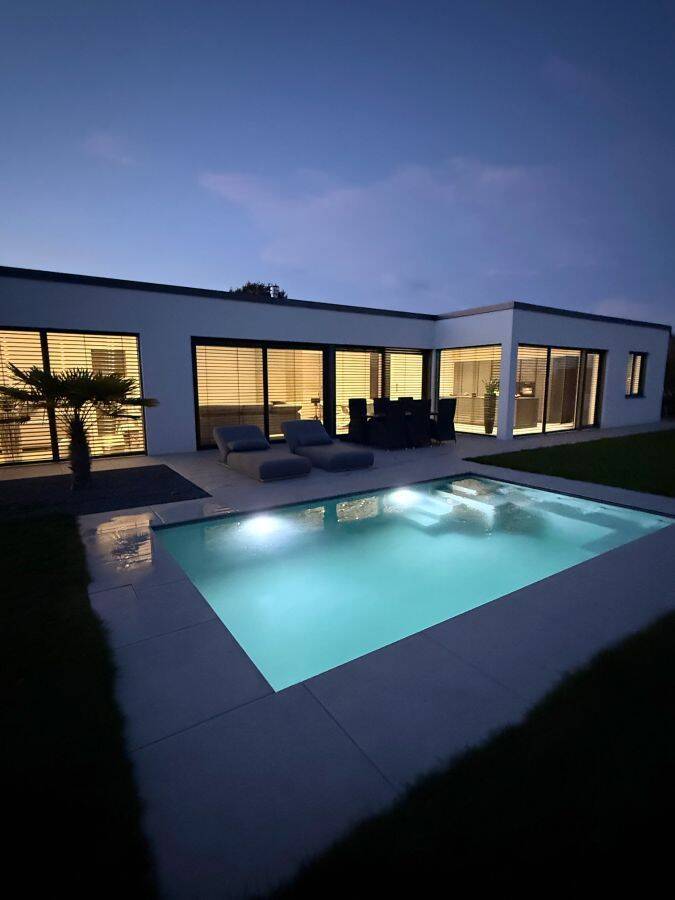 Provisionsfrei* Exklusiver Architektenbungalow mit Pool Bungalow Haus, 29308 Winsen (Aller)