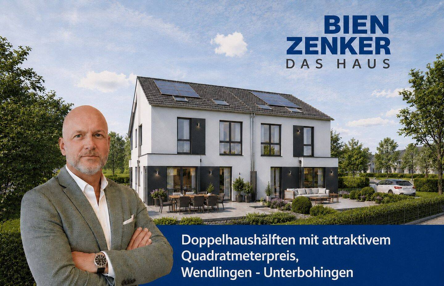 Wendlingen -Unterbohingen- Doppelhaushälften mit Top-Quadratmeterpreis, 73240 Wendlingen am Neckar