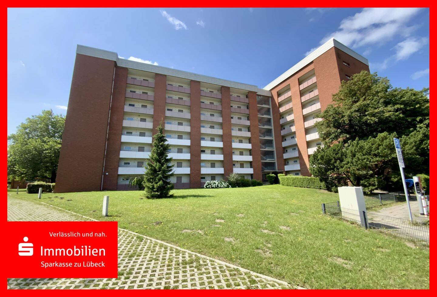 2-Zimmer-Eigentumswohnung mit Weitblick, 23562 Lübeck (Sankt Jürgen)
