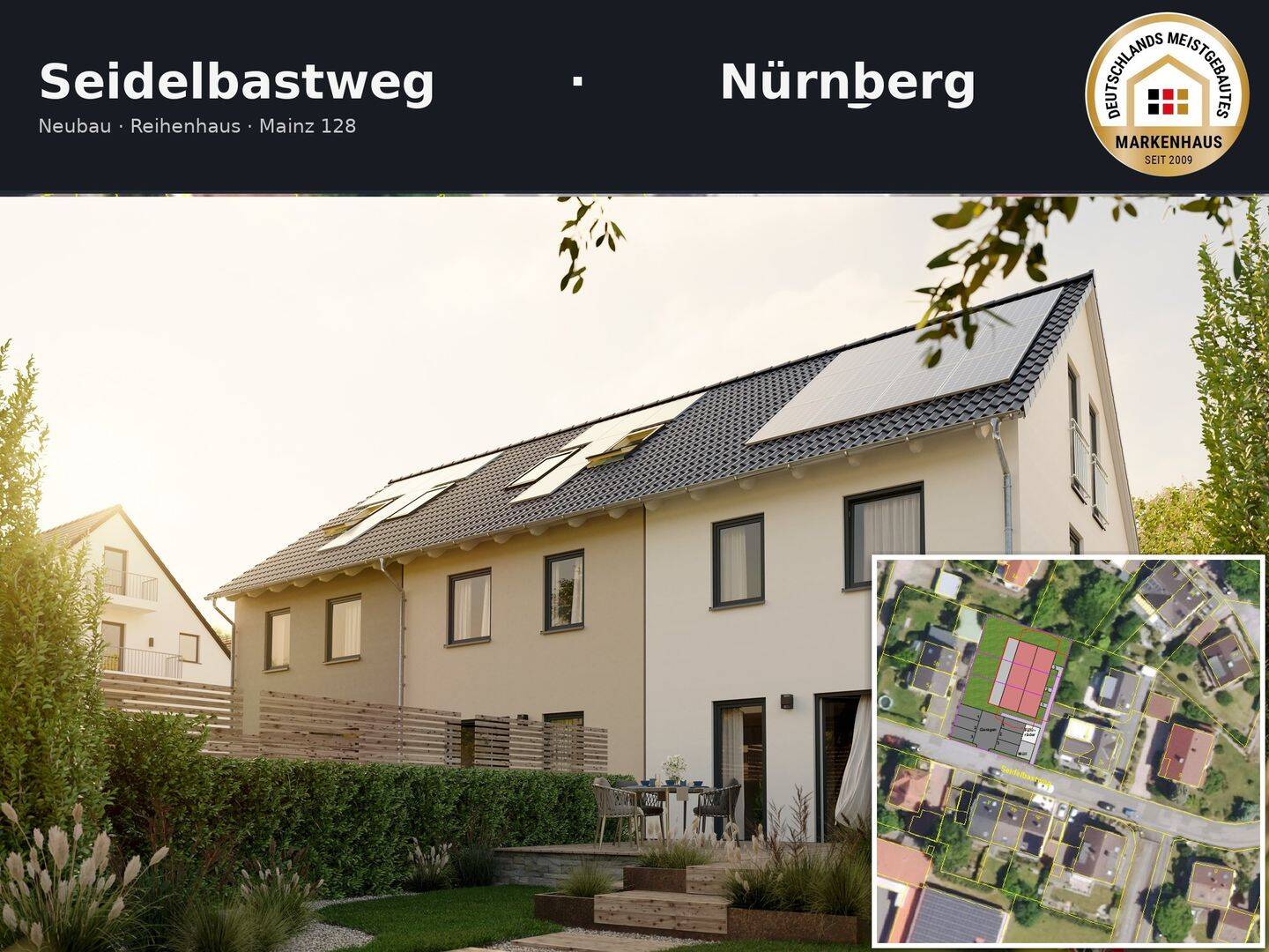 Nürnberg: Neubau REH | Komplettpreis inkl. Grundstück & Baunebenkosten, 90455 Nürnberg