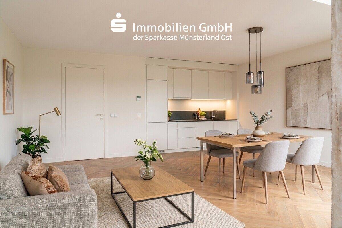WG-geeignete Neubauwohnung mit hohem Wohnkomfort!, 48145 Münster (Centrum Mauritz)