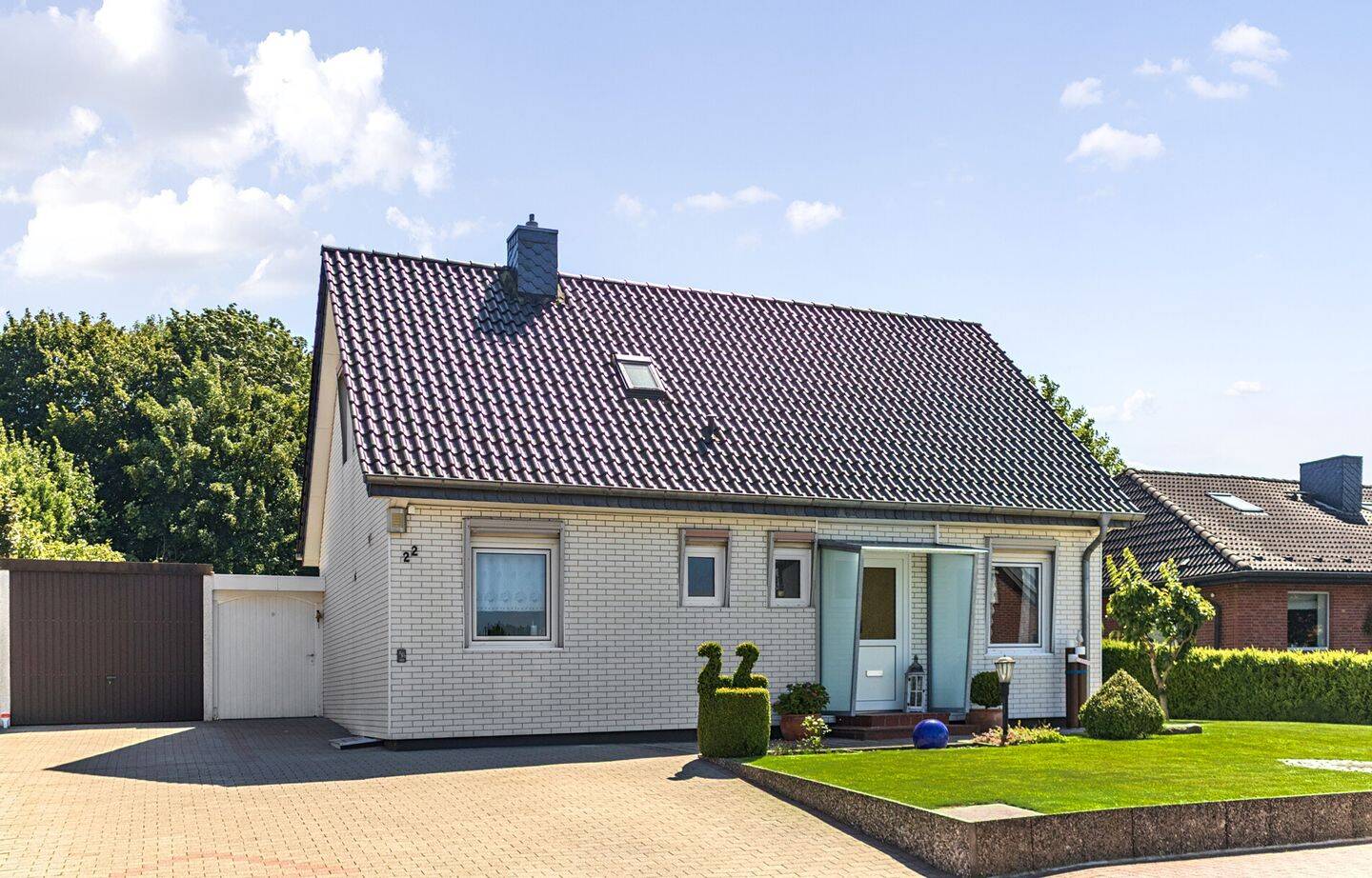 Klein, aber fein – liebevoll gepflegtes Siedlungshaus mit Traumgarten in Barkelsby, 24360 Barkelsby