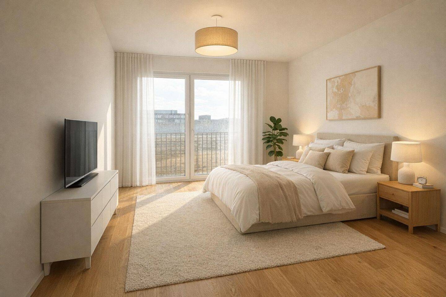 Urbanes Wohnglück: 4 Zimmer mit zwei Bädern, Balkon und hervorragender Anbindung, 40549 Düsseldorf (Heerdt Oberkassel)