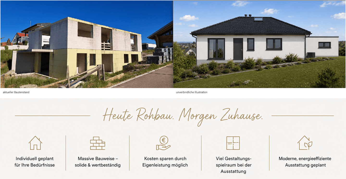 Mehr Haus fürs Geld – individuell geplantes Zuhause mit 224 m² zum Fertigbauen, 72160 Horb am Neckar
