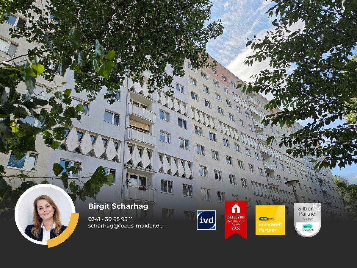 Zentrum Ost – Singleapartment mit Wannenbad in zentrumsnaher Lage, 4103 Leipzig (Zentrum Zentrum-Ost Zentrum-Südost)