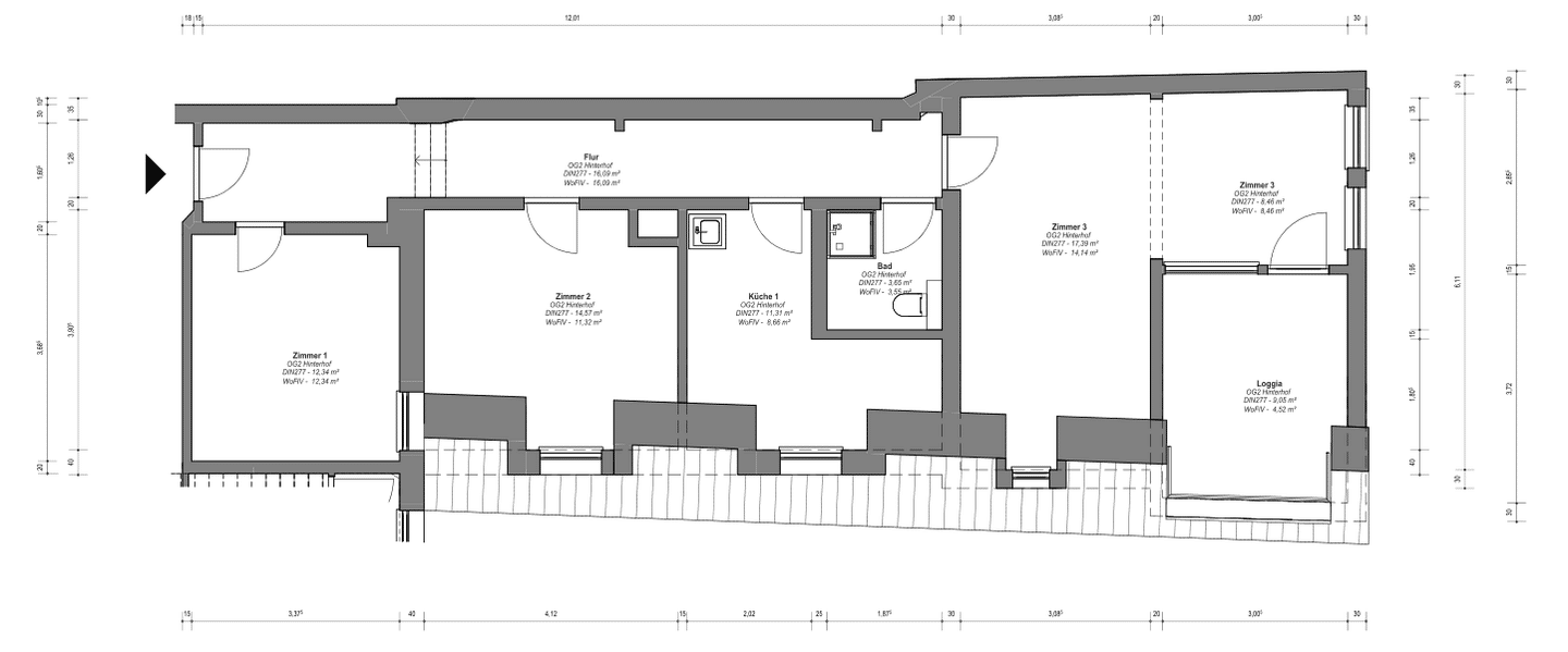 Schöne 3 Zimmer Wohnung mit Balkon ab 01.08.2026 / Sangerhausen, 6526 Sangerhausen