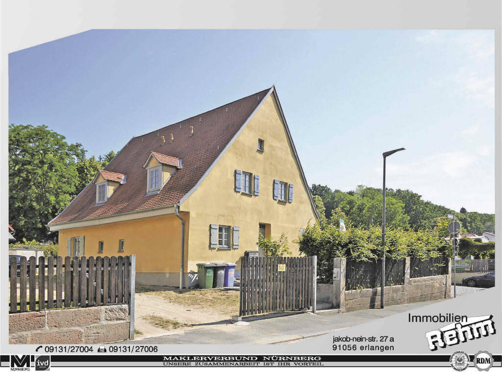 Kl. 1-Zimmer Appartement in der Altstadt, 91054 Erlangen (Burgberg Erlangen-Nord Erlangen-Ost Innenstadt Sieglitzhof)