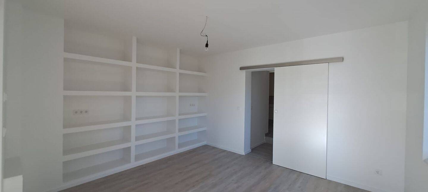 Ein-Zimmer Wohnung mit historischem Fachwerkdetail und modernster Ausstattung