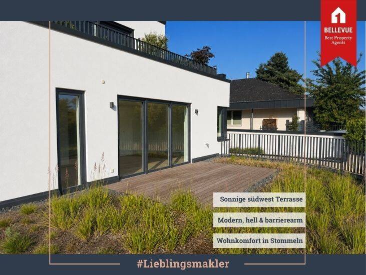 Stilvolle 2-Zimmer-Wohnung || Terrasse & Aufzug || Ruhige Lage in Stommeln, 50259 Pulheim