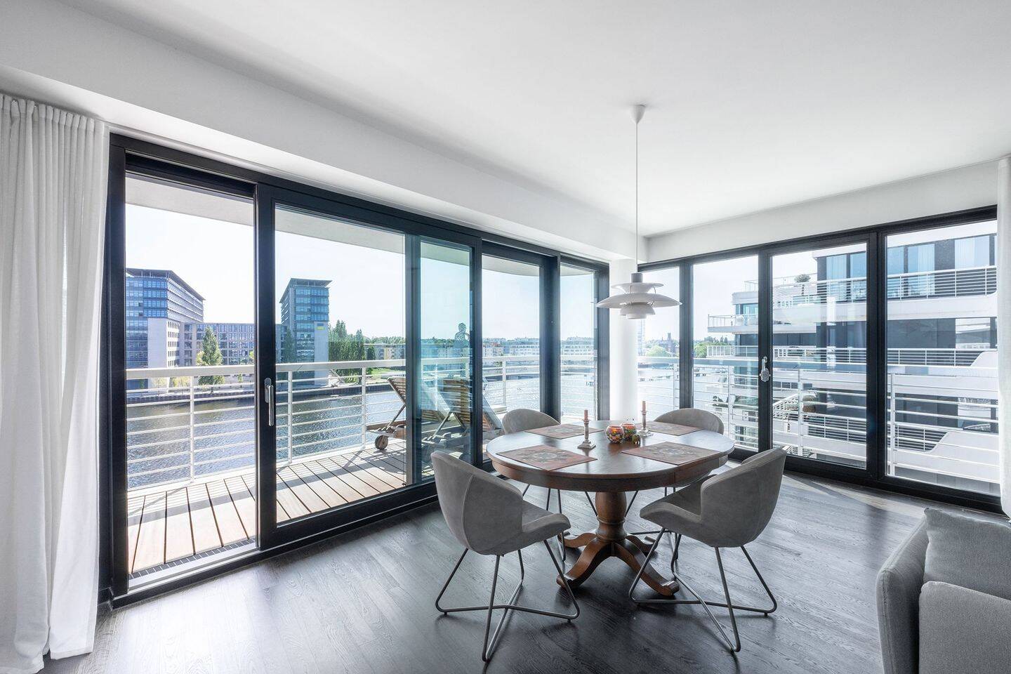 WAVE waterside living: Sub-Penthouse mit Panoramablick, 10245 Berlin (Friedrichshain-Kreuzberg Friedrichshain)