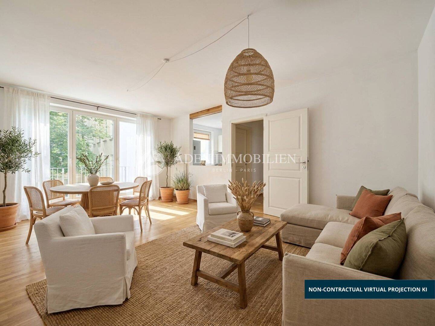 *Lichtdurchflutete 3-Zimmer-Wohnung mit großem Balkon in ruhiger Innenhoflage – Friedrichshain!*, 10249 Berlin (Friedrichshain-Kreuzberg Friedrichshain Prenzlauer Berg)