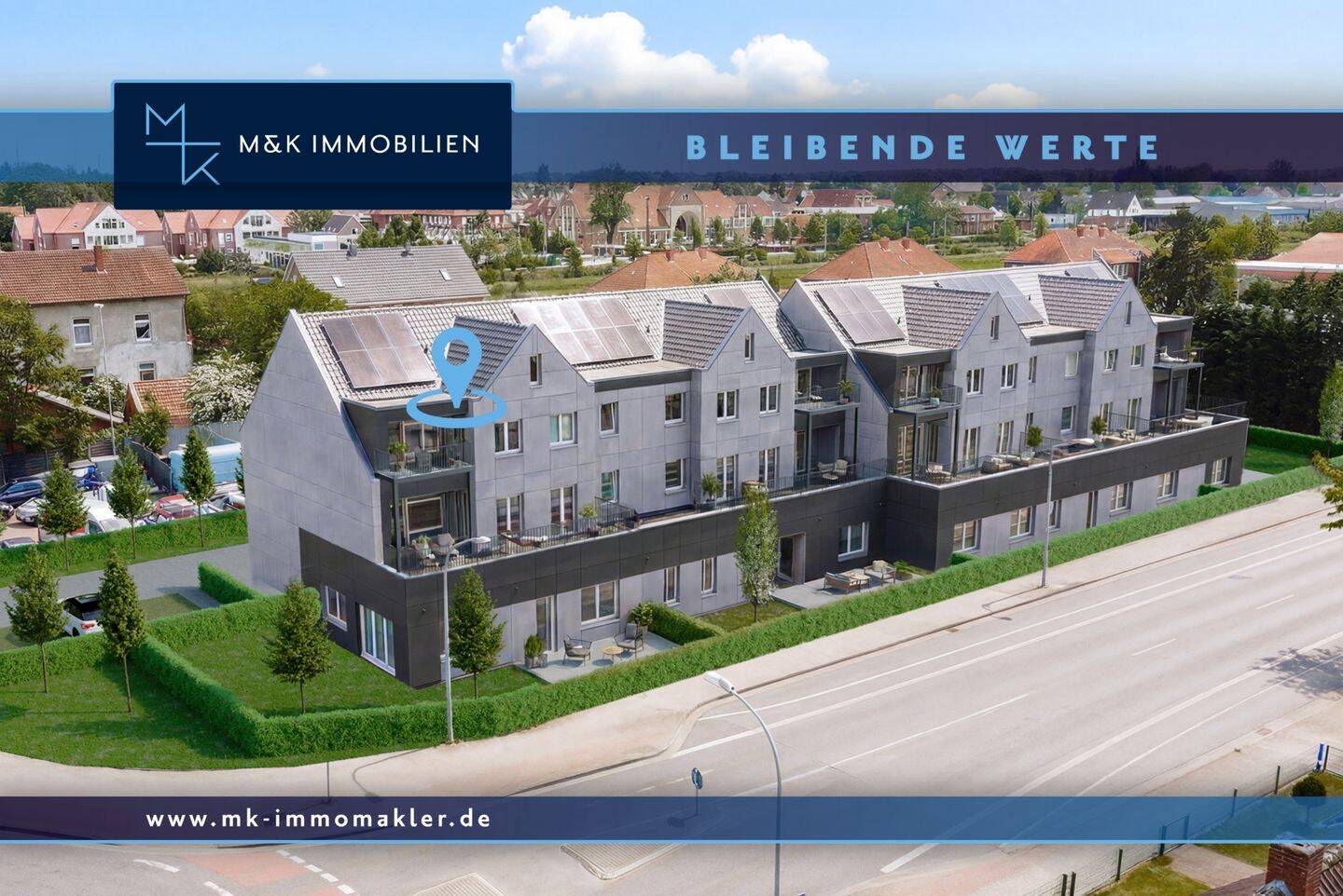 4-Zimmer-Wohnung im 2. Obergeschoss mit gemütlicher Loggia!, 49610 Quakenbrück