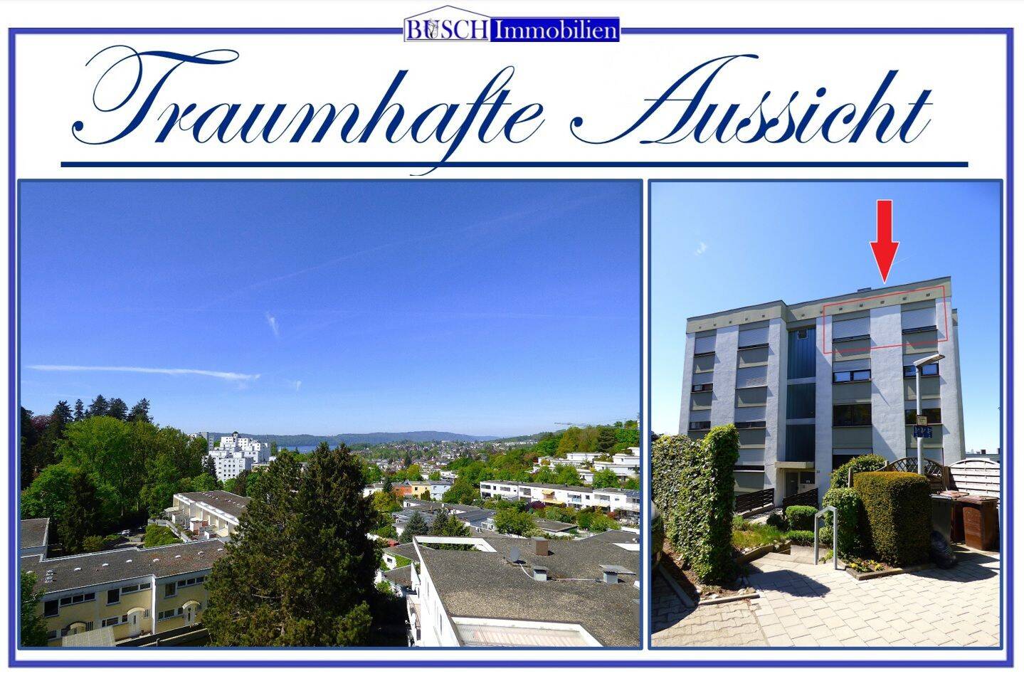 * 3-Zimmer-Wohnung mit traumhafter Aussicht *, 88662 Überlingen