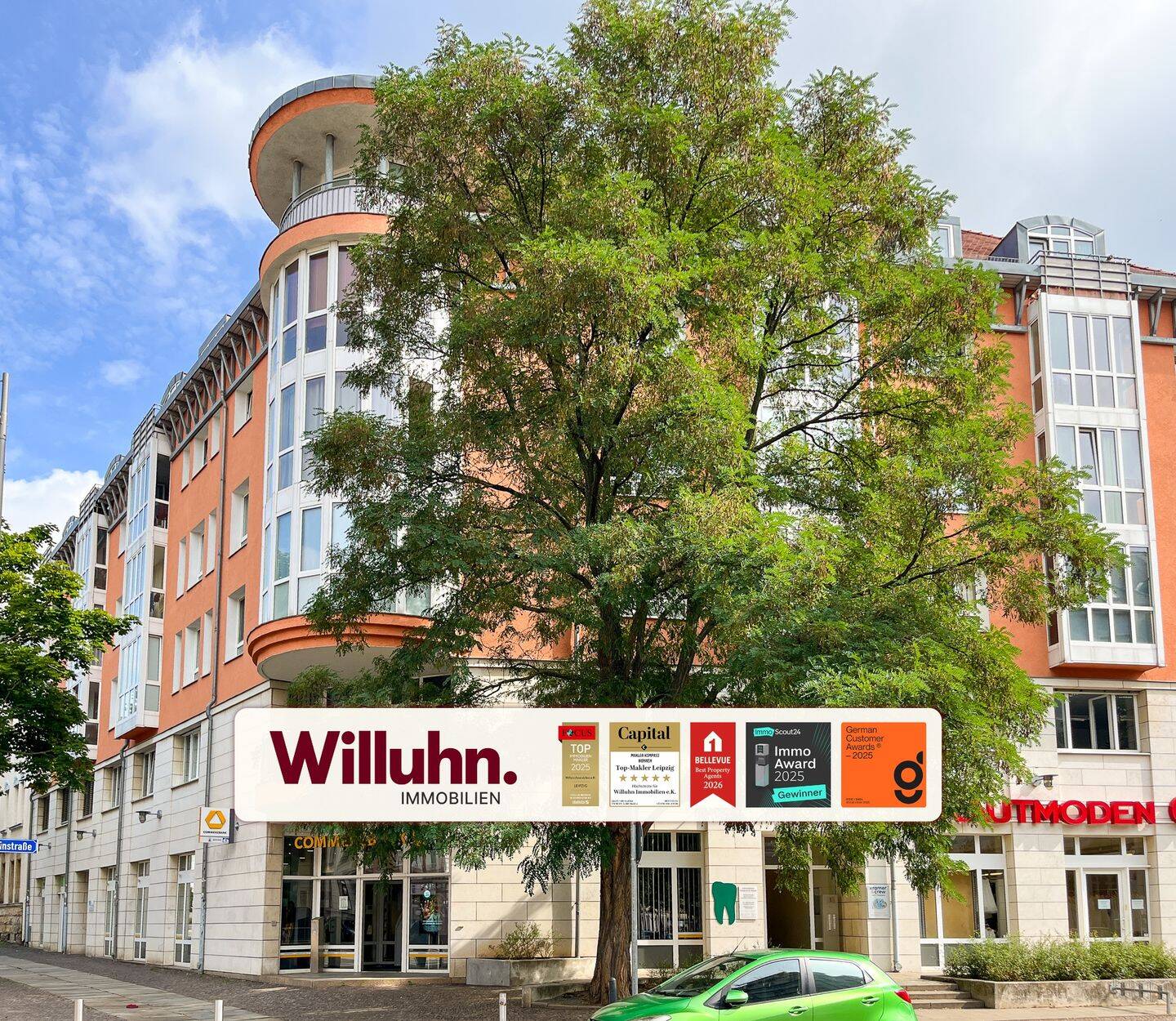 4,33 % Rendite; Balkon, Aufzug und Tiefgarage, 4157 Leipzig (Gohlis-Mitte Gohlis-Nord Möckern)