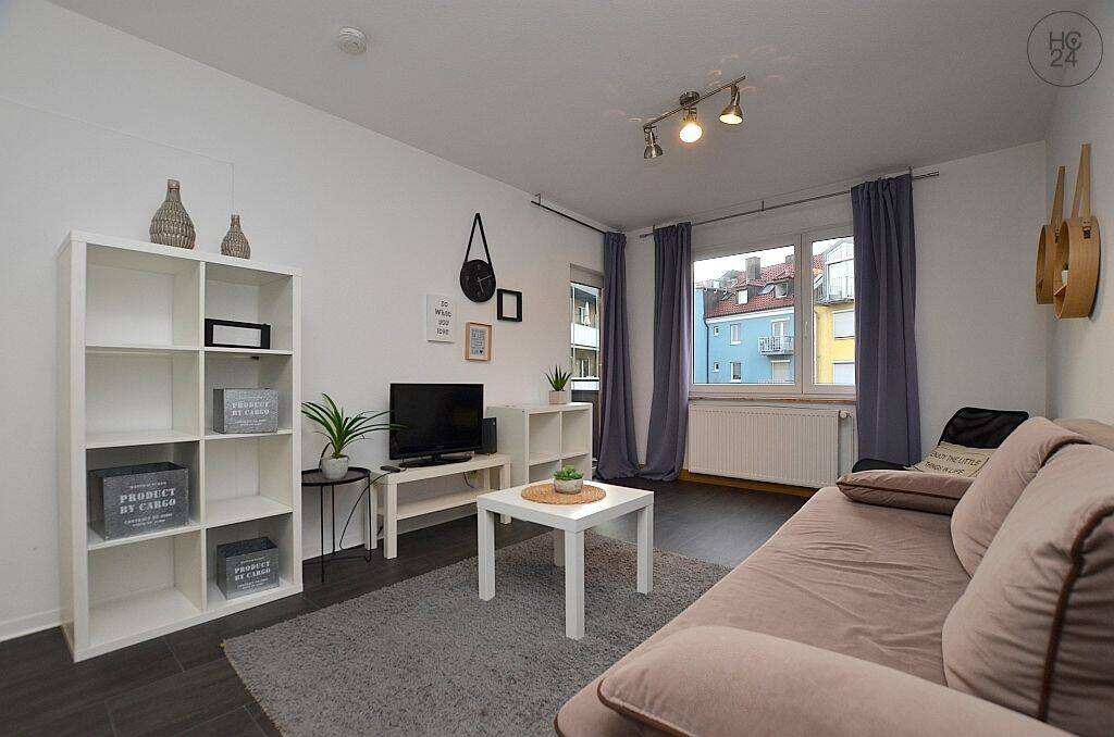 Möblierte 2-Zimmer Wohnung in Würzburg/Mainviertel mit Balkon, 97082 Würzburg (Altstadt Heidingsfeld Steinbachtal Zellerau)