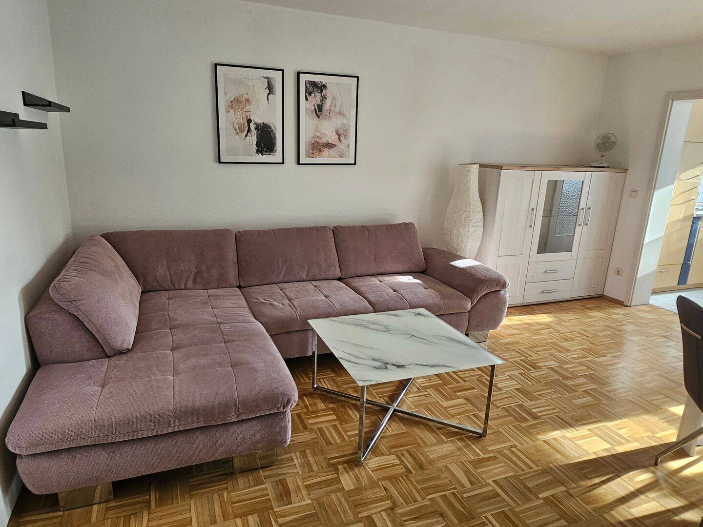 Attraktive 2-Zi-Whg., Innenstadtnähe, sehr ruhig, gr., überdachter Balkon, EBK, TG, 54m², 93049 Regensburg (Großprüfening-Dechbetten-Königswiesen Innenstadt Westenviertel)