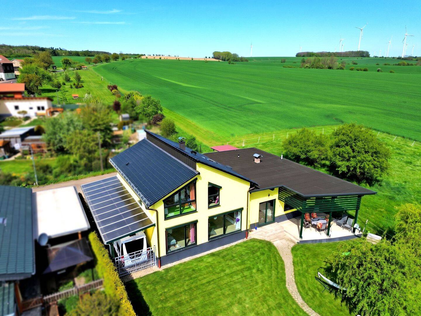 Ruheoase am Feldrand – Großzügiges Familienhaus in nahezu Alleinlage, 99820 Hörselberg-Hainich
